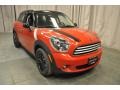 2013 Blazing Red Mini Cooper Countryman  photo #1