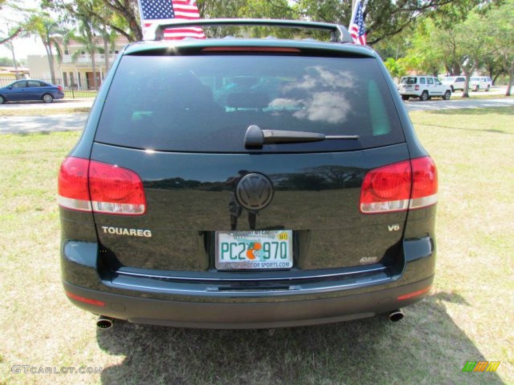 2005 Touareg V6 - Venetian Green Metallic / Pure Beige photo #5