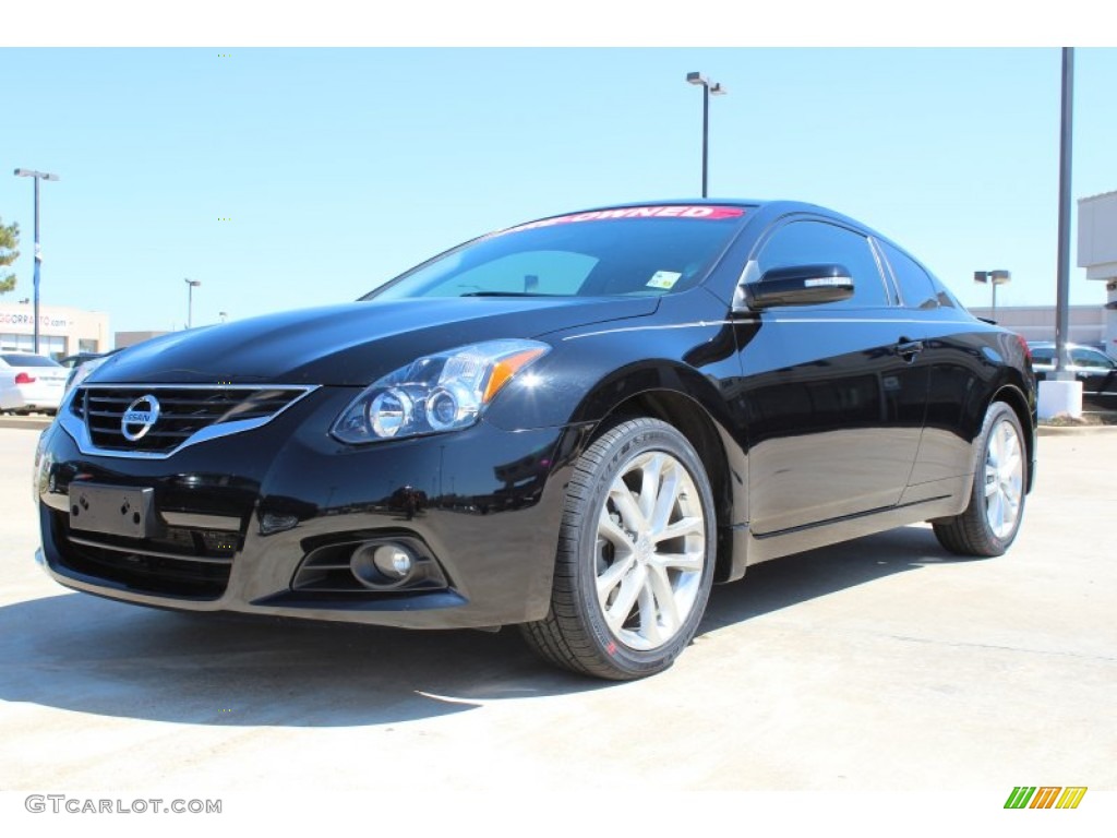 Super Black 2011 Nissan Altima 3.5 SR Coupe Exterior Photo #78858237