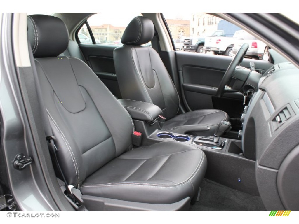Charcoal Black Interior 2012 Ford Fusion SEL Photo #78858737