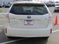 2013 Blizzard White Pearl Toyota Prius v Three Hybrid  photo #18