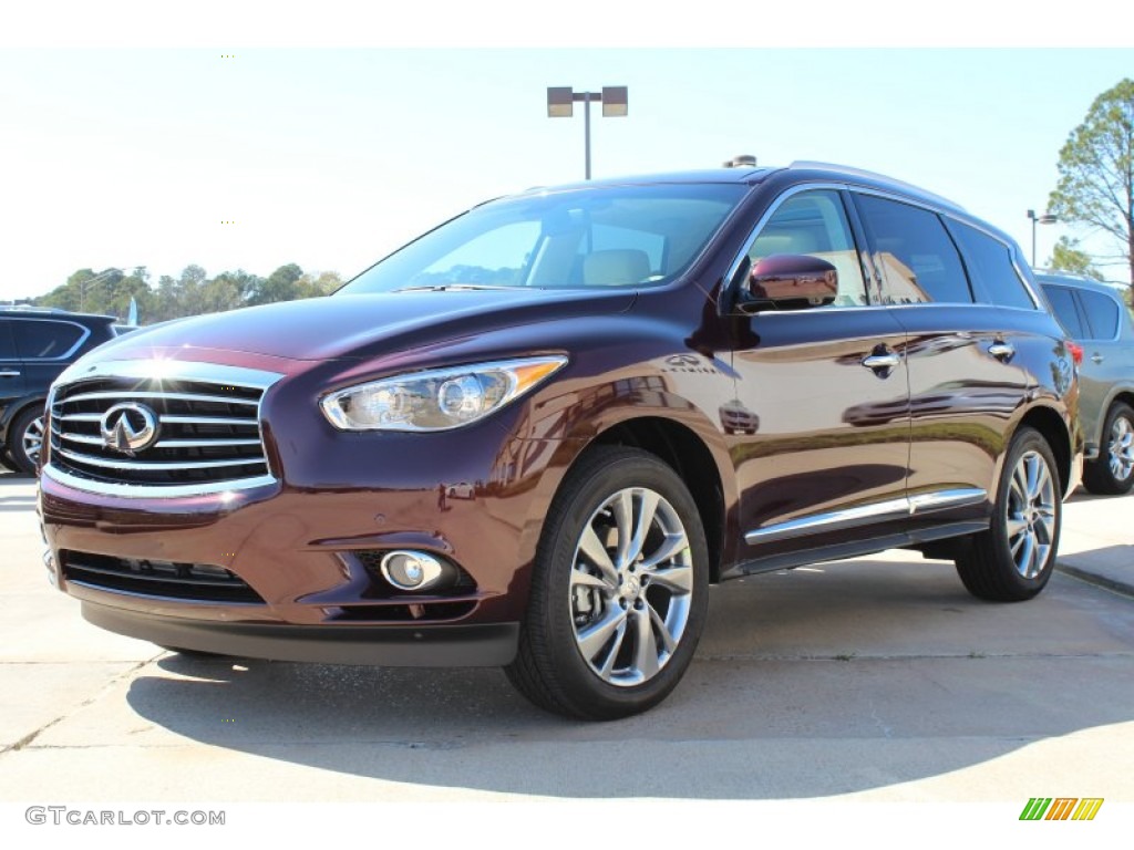 Midnight Garnet 2013 Infiniti JX 35 Exterior Photo #78858922