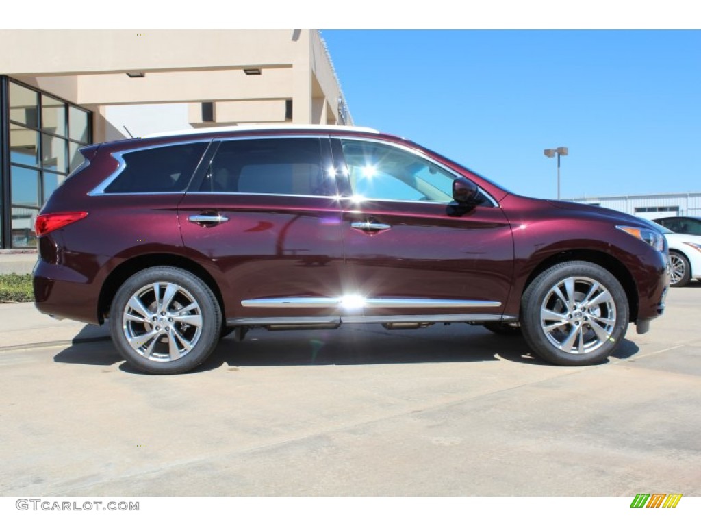 Midnight Garnet 2013 Infiniti JX 35 Exterior Photo #78858986
