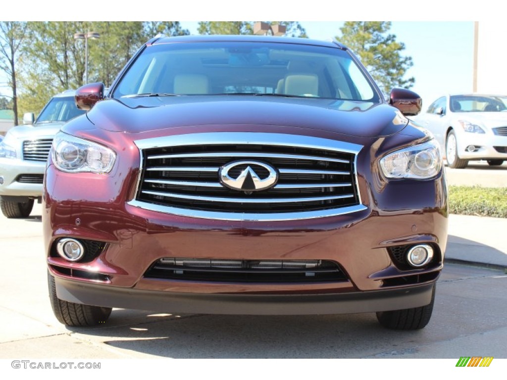 Midnight Garnet 2013 Infiniti JX 35 Exterior Photo #78859003