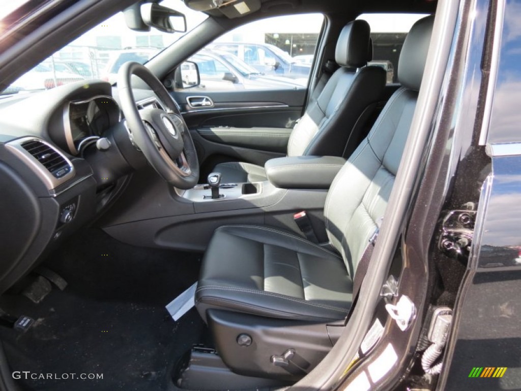 Morocco Black Interior 2014 Jeep Grand Cherokee Limited Photo #78859549