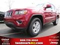 2014 Deep Cherry Red Crystal Pearl Jeep Grand Cherokee Laredo  photo #1