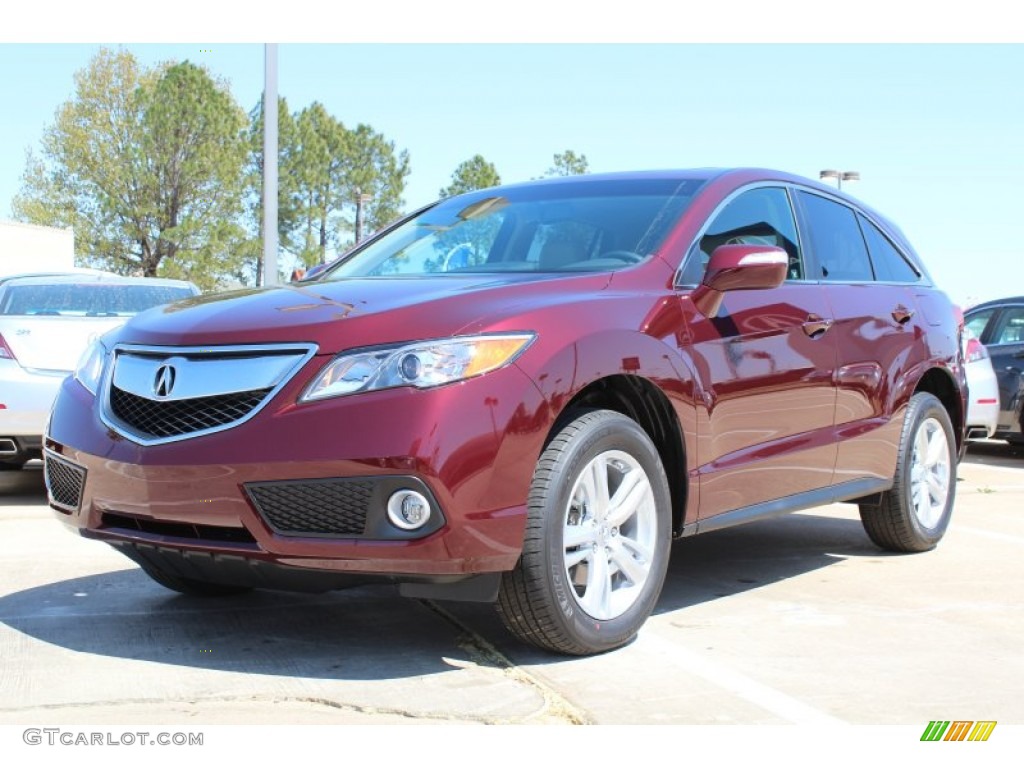 Basque Red Pearl II 2013 Acura RDX Technology Exterior Photo #78859797