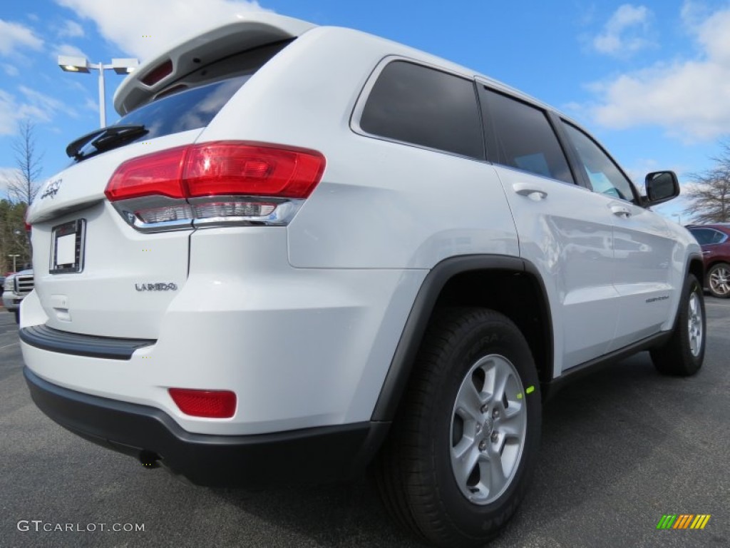 2014 Grand Cherokee Laredo - Bright White / Morocco Black photo #3