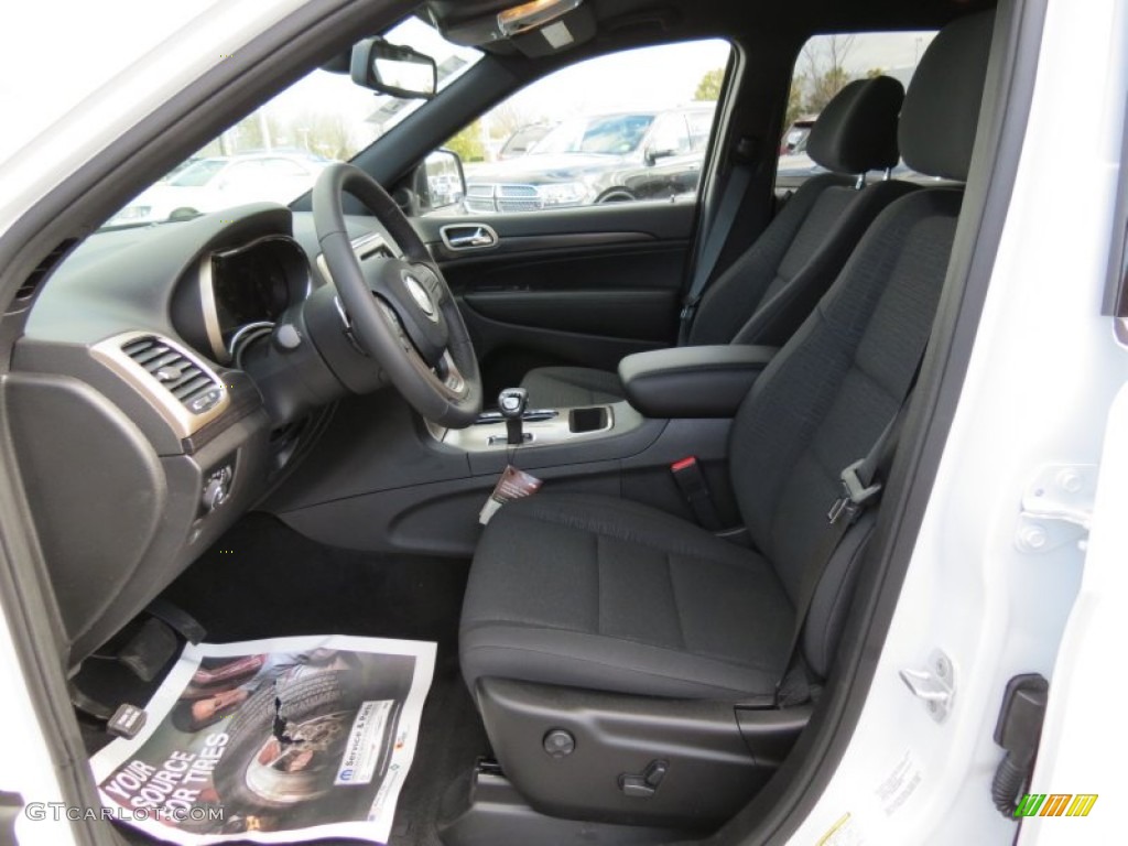 2014 Grand Cherokee Laredo - Bright White / Morocco Black photo #6