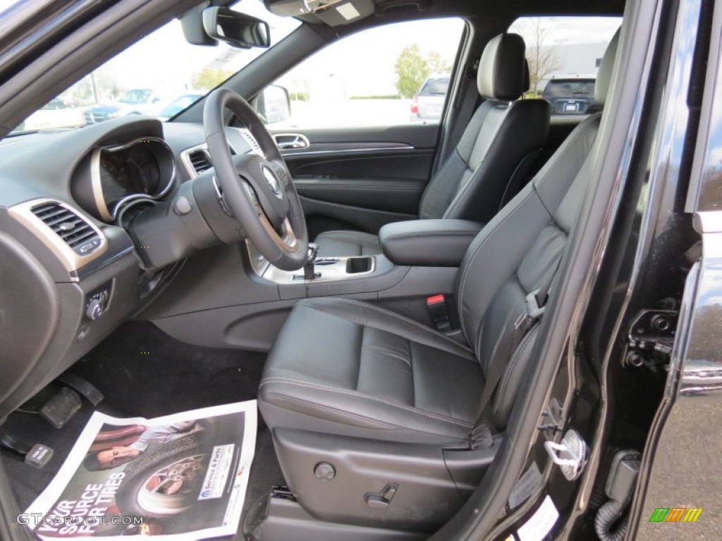 Morocco Black Interior 2014 Jeep Grand Cherokee Limited Photo #78860633