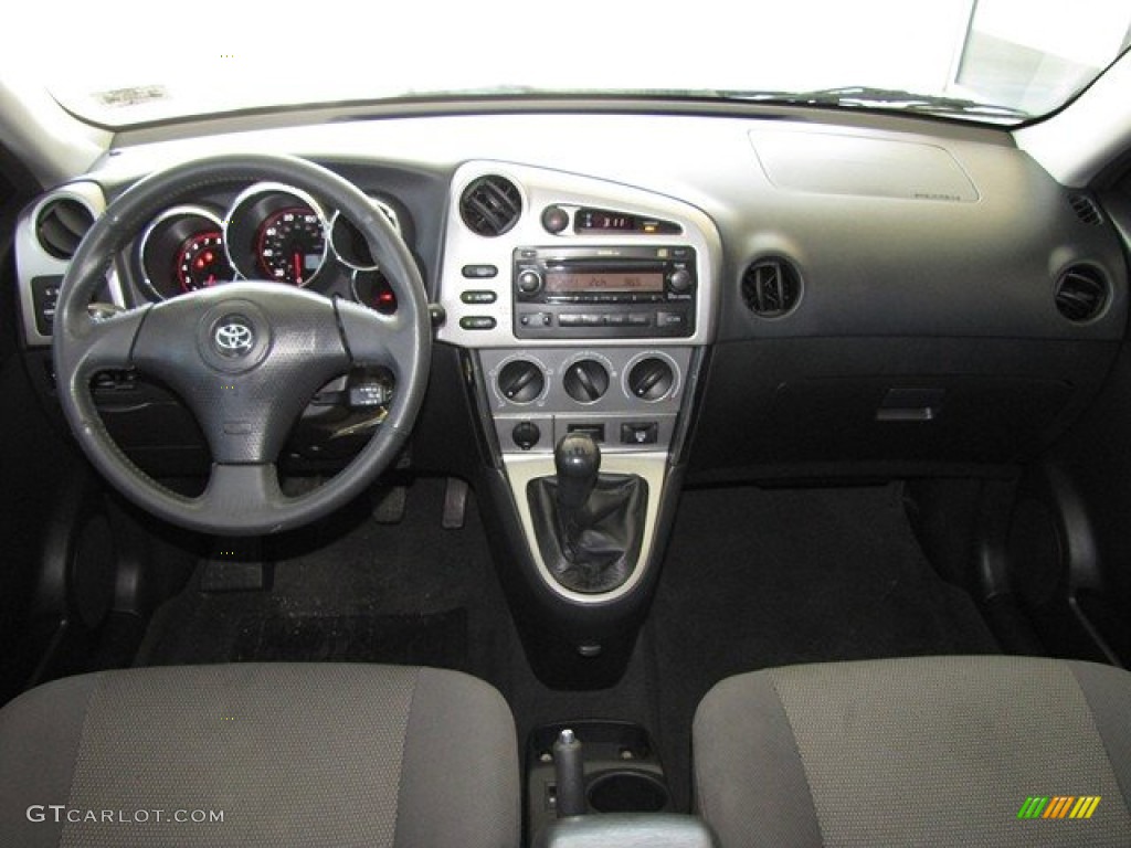 2007 Toyota Matrix XR Dark Charcoal Dashboard Photo #78861946