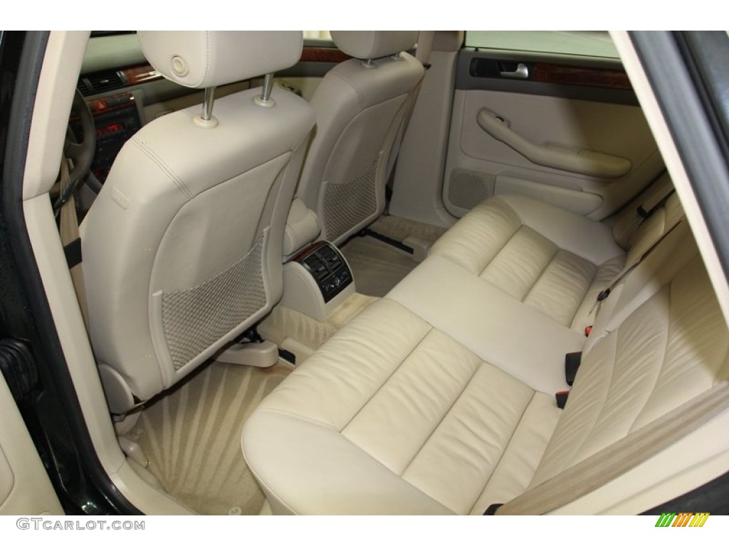 Beige Interior 2004 Audi A6 2.7T S-Line quattro Sedan Photo #78862636