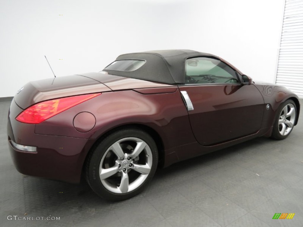 2006 350Z Touring Roadster - Interlagos Fire Metallic / Charcoal Leather photo #5