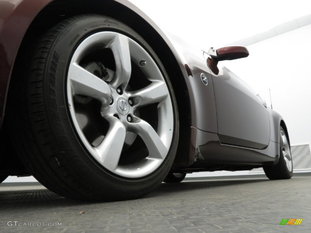 2006 350Z Touring Roadster - Interlagos Fire Metallic / Charcoal Leather photo #23