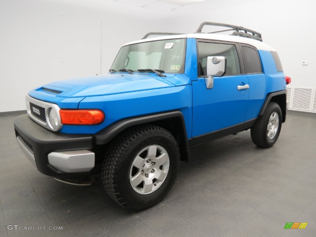 Voodoo Blue 2007 Toyota FJ Cruiser Standard FJ Cruiser Model Exterior Photo #78863620