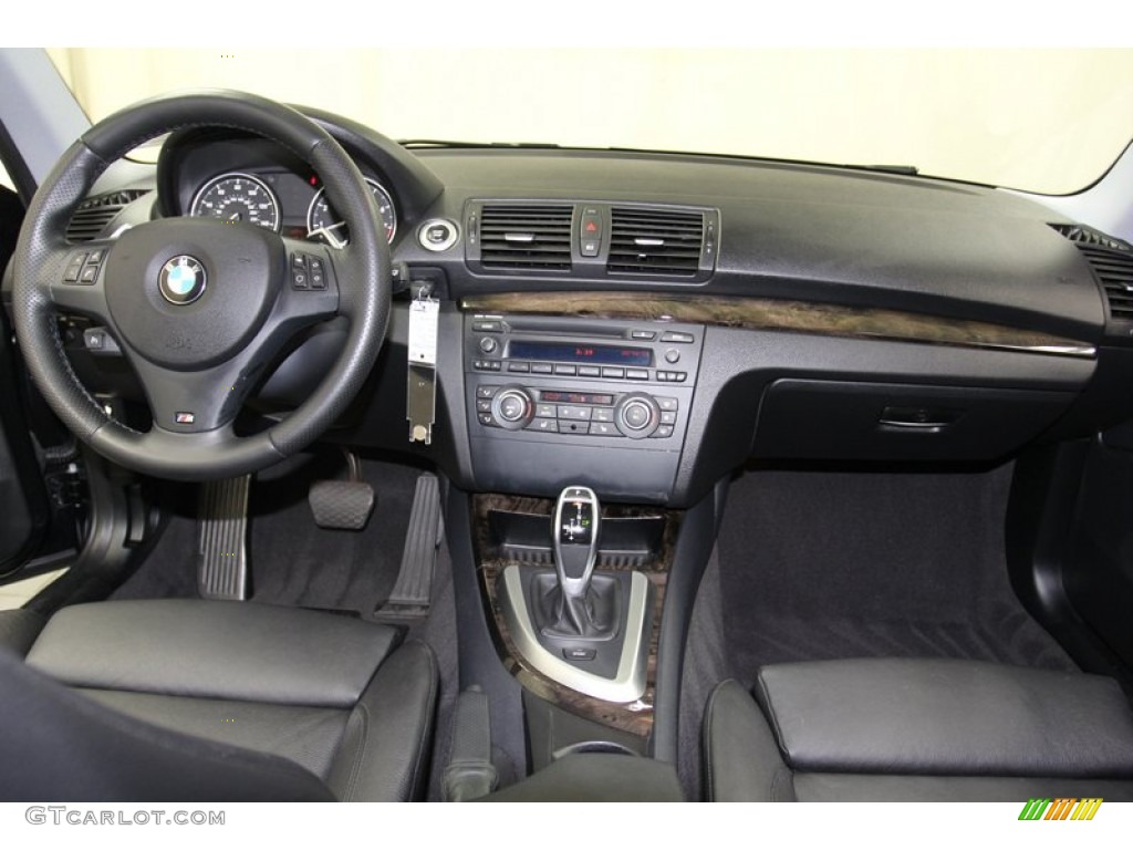 2011 BMW 1 Series 135i Coupe Black Dashboard Photo #78863659