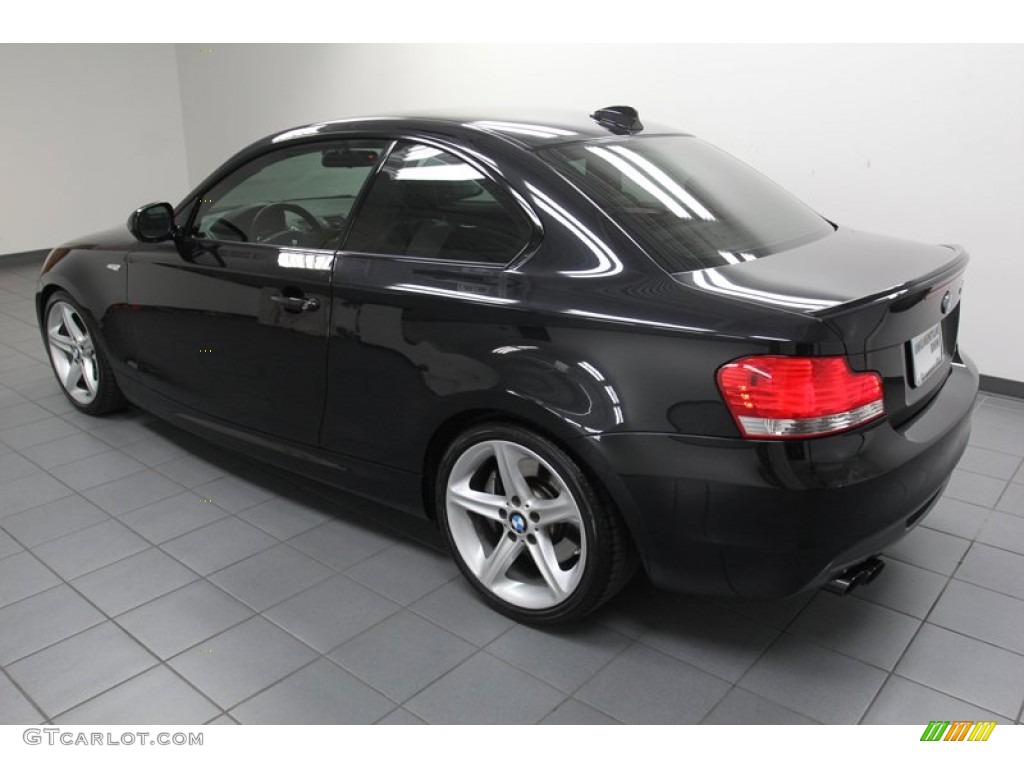 Black Sapphire Metallic 2011 BMW 1 Series 135i Coupe Exterior Photo #78863677