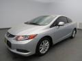 Alabaster Silver Metallic 2012 Honda Civic EX Coupe Exterior