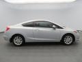 Alabaster Silver Metallic 2012 Honda Civic EX Coupe Exterior