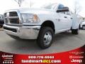 Bright White - Ram 3500 HD ST Crew Cab 4x4 Dually Utility Truck Photo No. 1