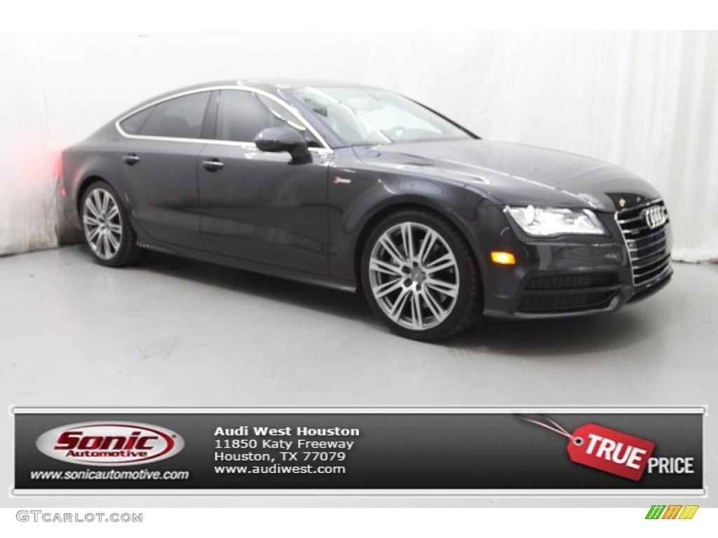 2012 A7 3.0T quattro Premium - Oolong Grey Metallic / Black photo #1