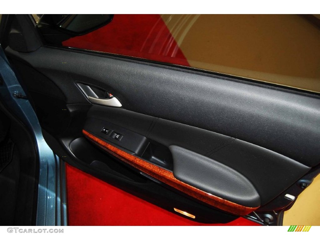2012 Accord EX-L Sedan - Celestial Blue Metallic / Black photo #19