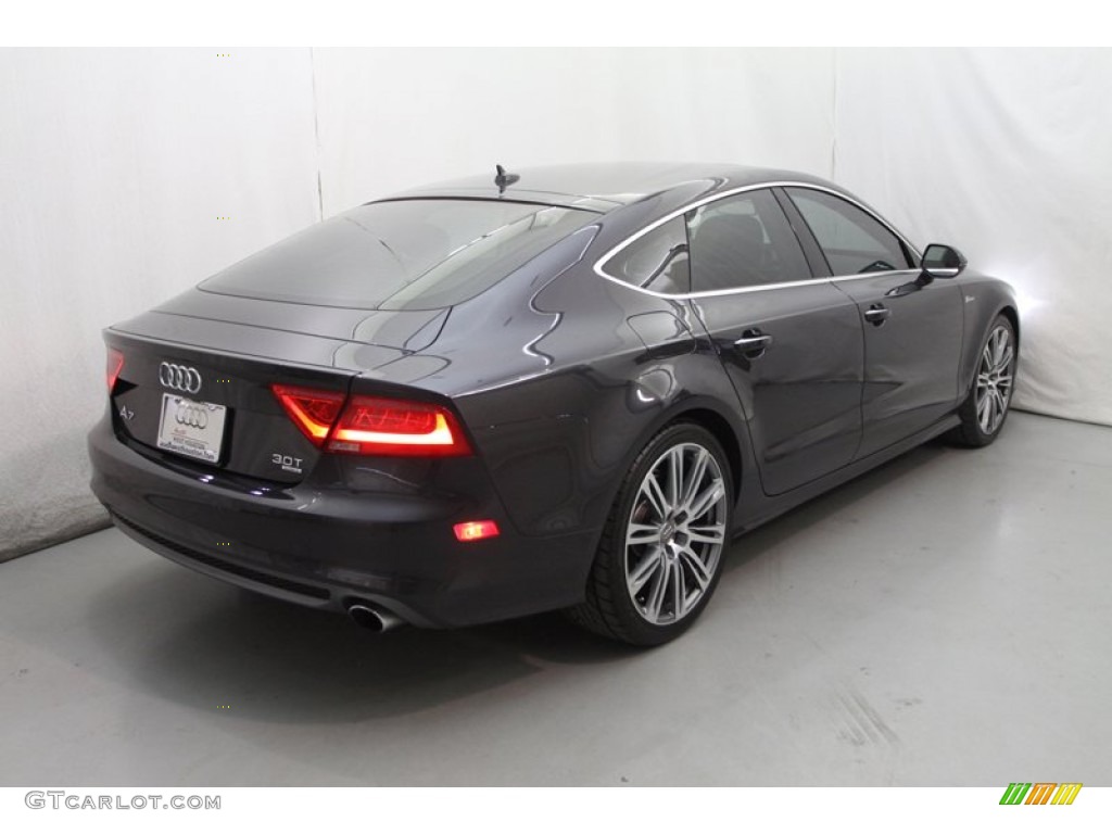 2012 A7 3.0T quattro Premium - Oolong Grey Metallic / Black photo #6