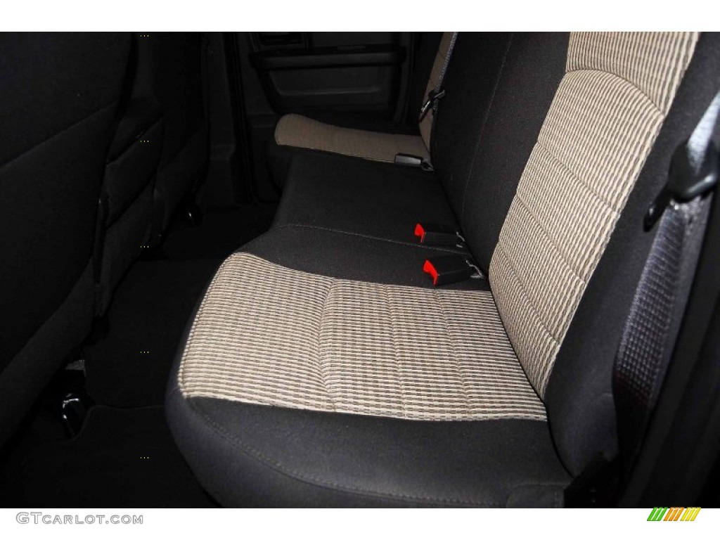 2011 Ram 1500 ST Quad Cab - Brilliant Black Crystal Pearl / Dark Slate Gray/Medium Graystone photo #14