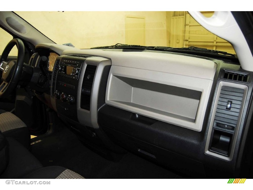 2011 Ram 1500 ST Quad Cab - Brilliant Black Crystal Pearl / Dark Slate Gray/Medium Graystone photo #19