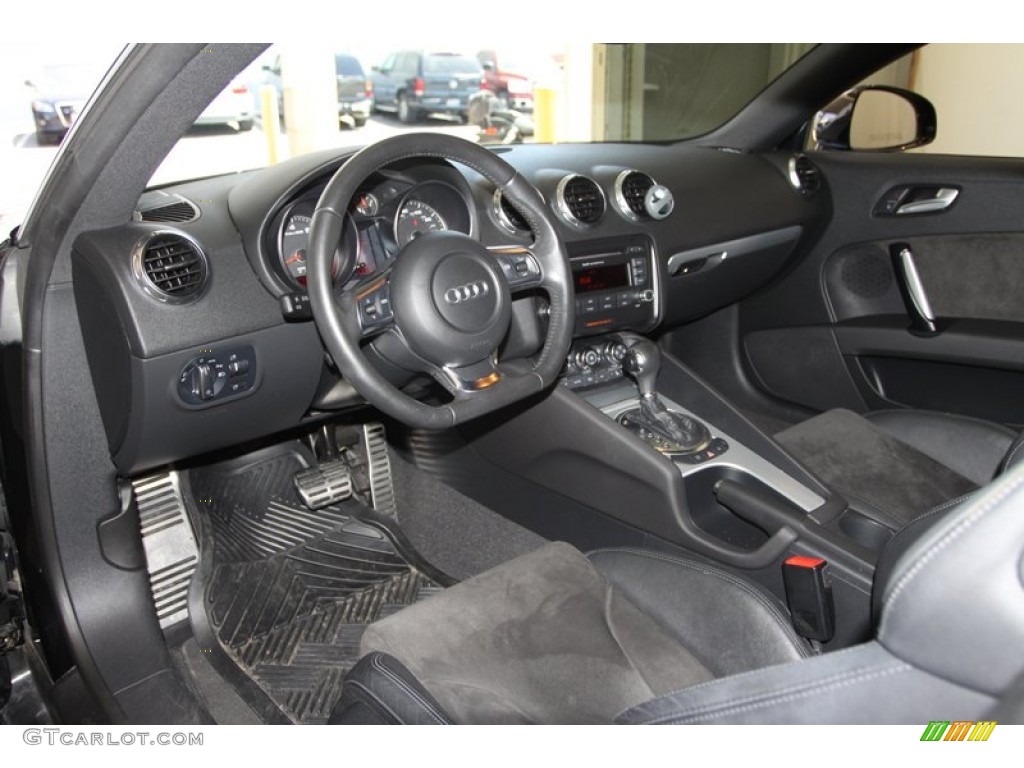 Black Interior 2008 Audi TT 2.0T Coupe Photo #78866257