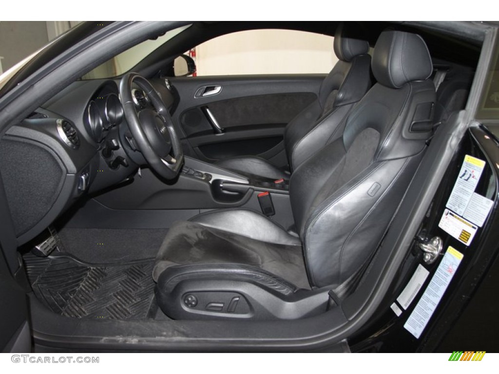 Black Interior 2008 Audi TT 2.0T Coupe Photo #78866272