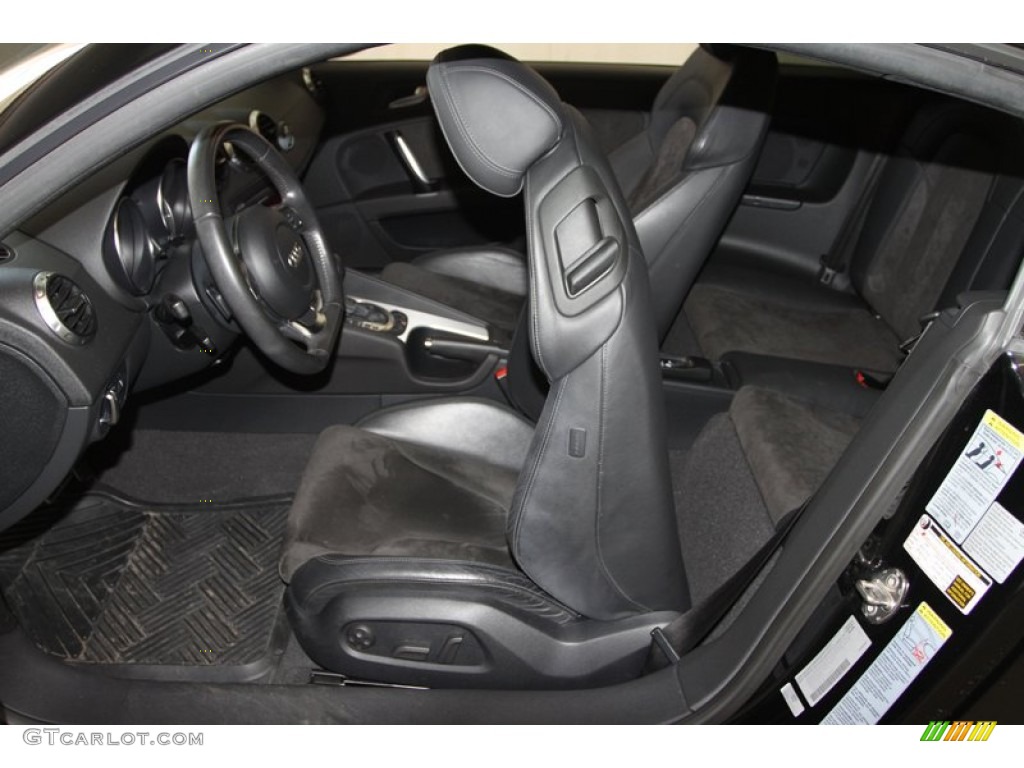 Black Interior 2008 Audi TT 2.0T Coupe Photo #78866306