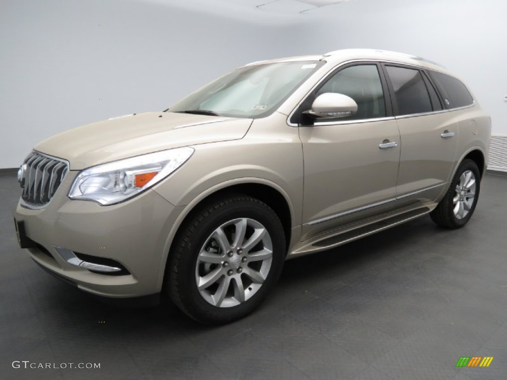 Champagne Silver Metallic Buick Enclave