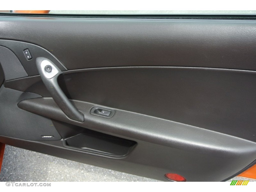 2007 Corvette Coupe - Atomic Orange Metallic / Ebony photo #26