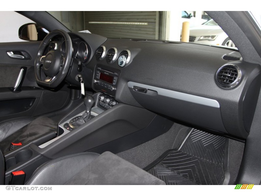 2008 Audi TT 2.0T Coupe Black Dashboard Photo #78866602