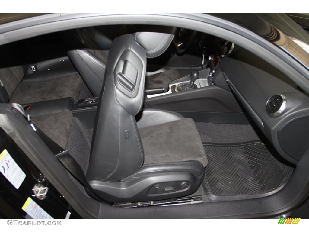 Black Interior 2008 Audi TT 2.0T Coupe Photo #78866662