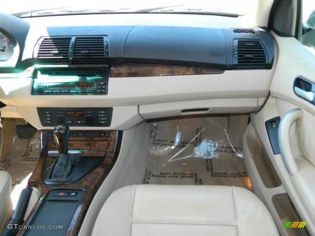 2003 X5 4.4i - Oxford Green Metallic / Beige photo #11