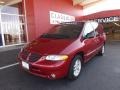 1999 Deep Cranberry Pearl Dodge Grand Caravan SE  photo #2