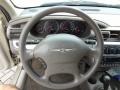 Light Taupe 2006 Chrysler Sebring Touring Sedan Steering Wheel