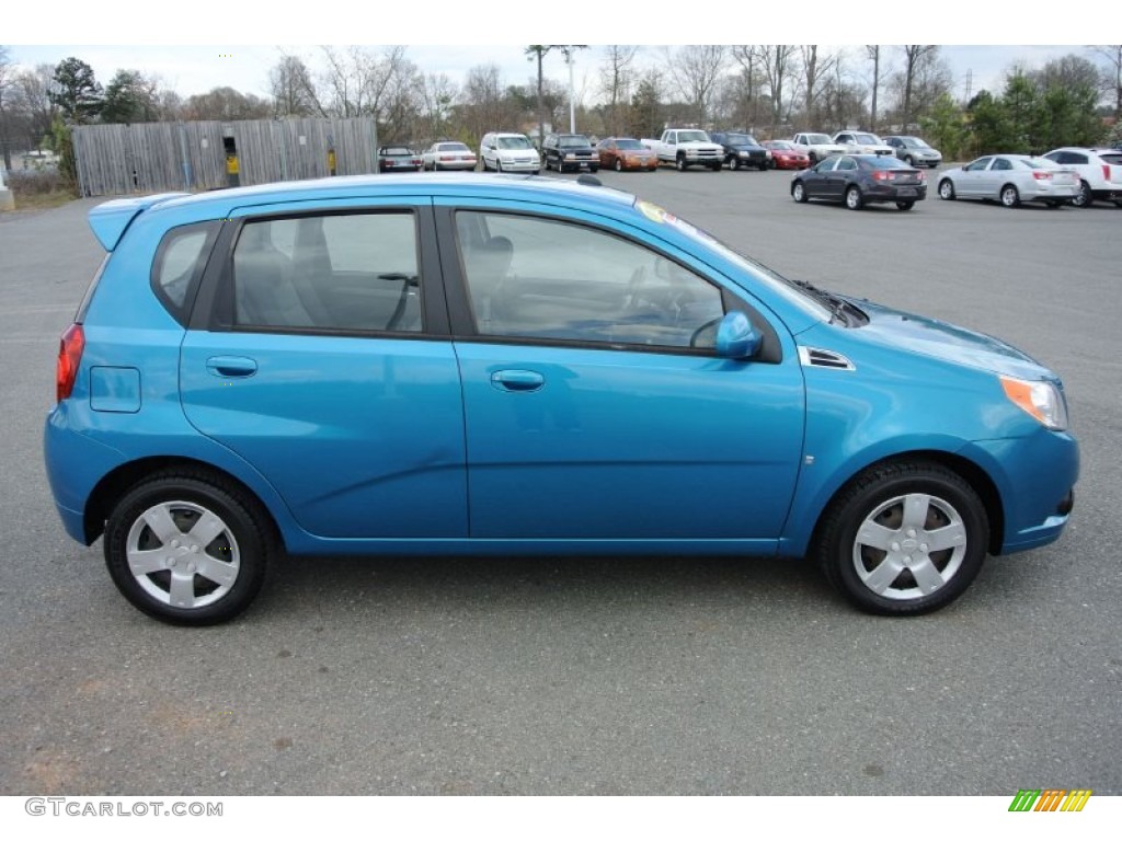Tahiti Green 2009 Chevrolet Aveo Aveo5 LT Exterior Photo #78868545