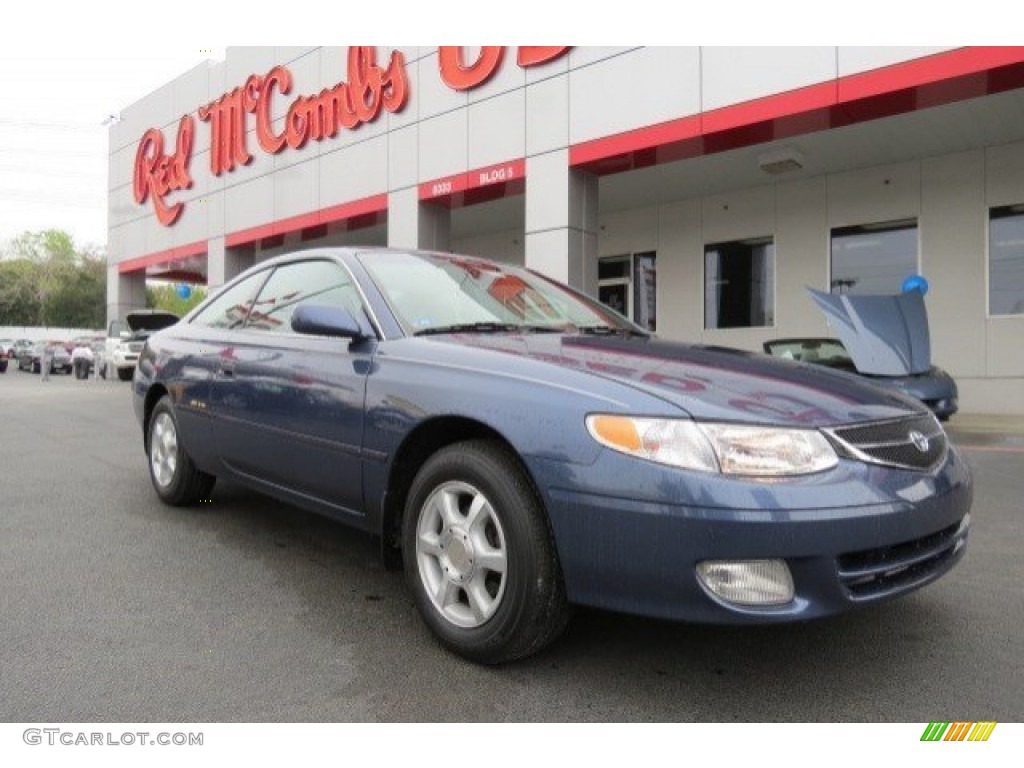 2000 Solara SE V6 Coupe - Twilight Blue Pearl / Charcoal photo #1