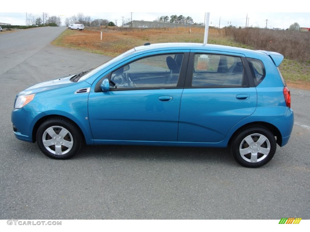Tahiti Green 2009 Chevrolet Aveo Aveo5 LT Exterior Photo #78868582