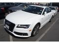 Ibis White - A7 3.0T quattro Prestige Photo No. 7