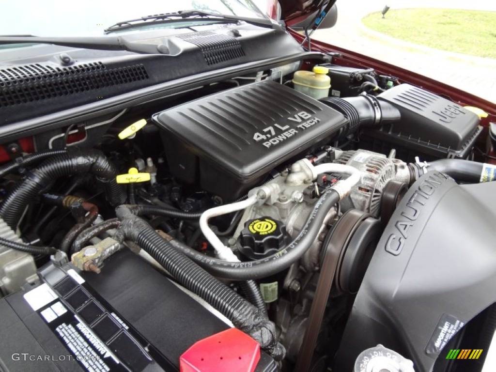 2000 Jeep Grand Cherokee Engine 4.7 L V8