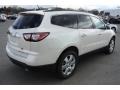 2013 White Diamond Tricoat Chevrolet Traverse LTZ  photo #4