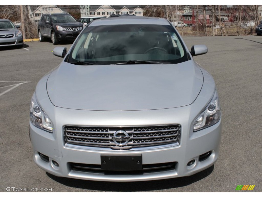 2010 Maxima 3.5 S - Radiant Silver / Charcoal photo #2