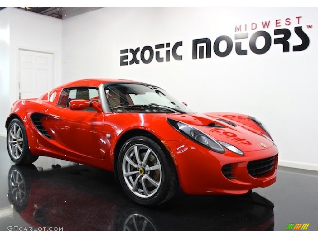 2005 Elise  - Ardent Red / Biscuit photo #3