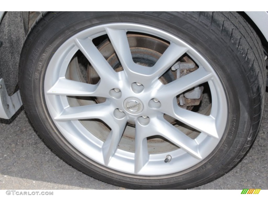 2010 Maxima 3.5 S - Radiant Silver / Charcoal photo #19