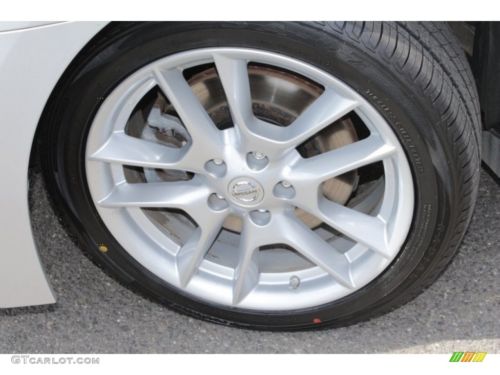 2010 Maxima 3.5 S - Radiant Silver / Charcoal photo #21