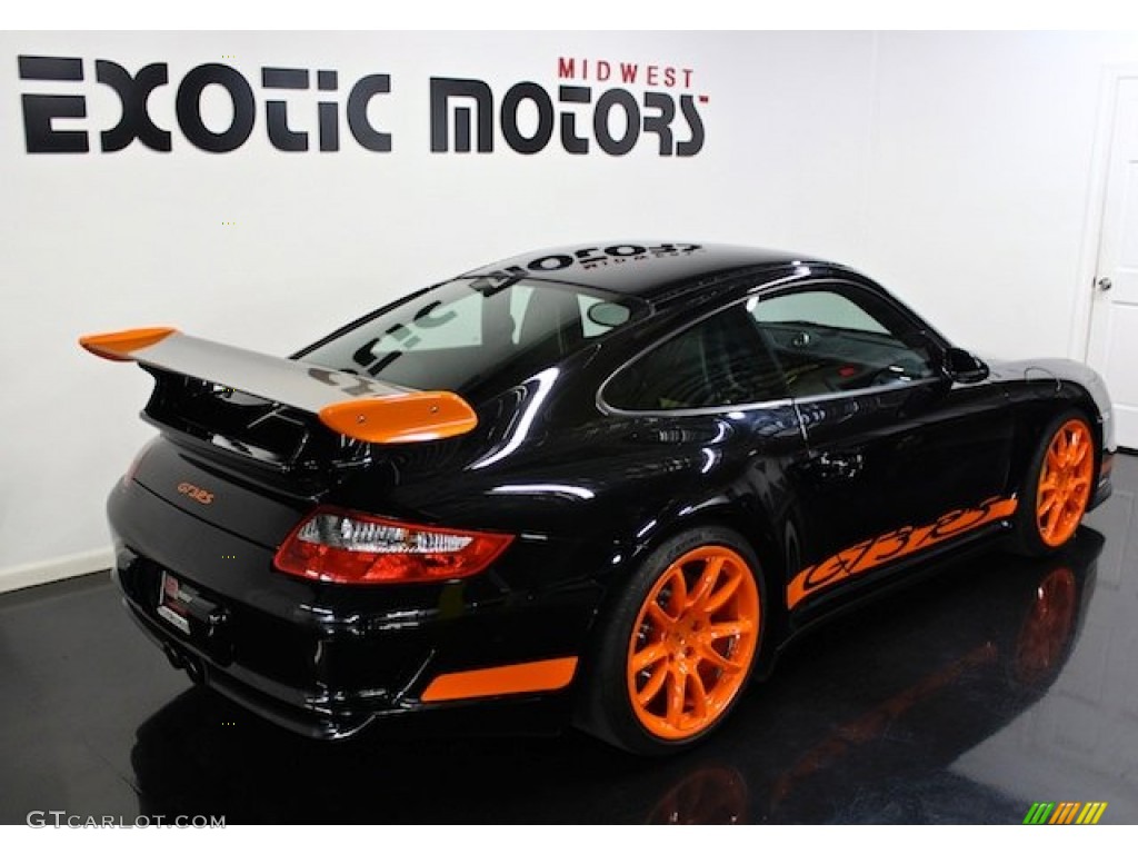 2007 911 GT3 RS - Black/Orange / Black w/Alcantara photo #10